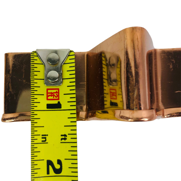 Large Heavy Copper Star Cookie Cutter - Unbranded 4" x 3.75" - Picture 10 of 10